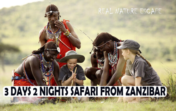 3 DAYS 2 NIGHTS SAFARI TRIP FROM ZANZIBAR ISLAND